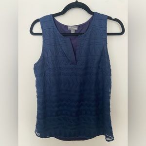 Market & Spruce Navy Tank - Medium